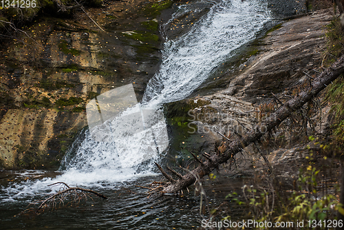 Image of Waterfall on river Shinok