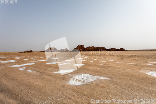 Image of Karum lake, Danakil, Afar Ethiopia.