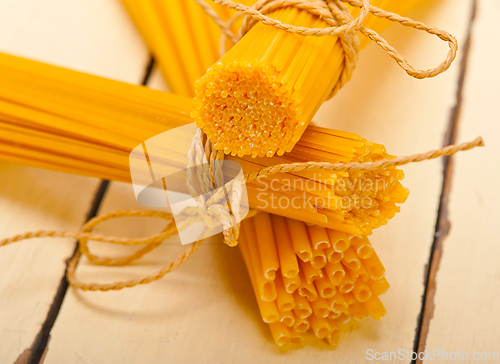 Image of bunch of Italian pasta type