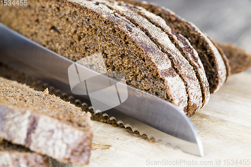 Image of soft loaf of fragrant rye bread