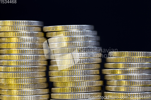 Image of a pile of silver coins