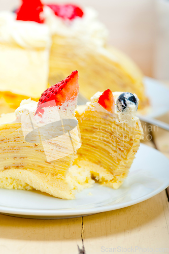 Image of crepe pancake cake