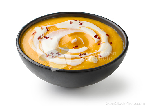 Image of vegetable cream soup