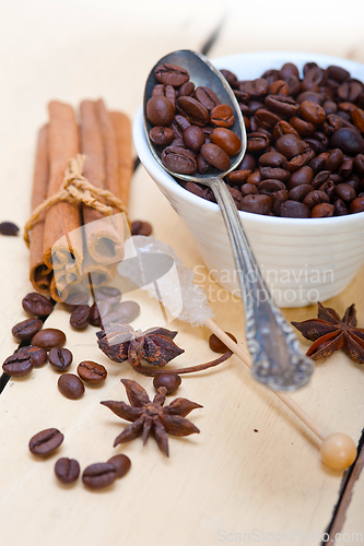 Image of coffe sugar and spice