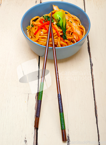 Image of hand pulled ramen noodles