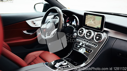 Image of Luxury car Interior