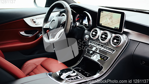 Image of Luxury car Interior