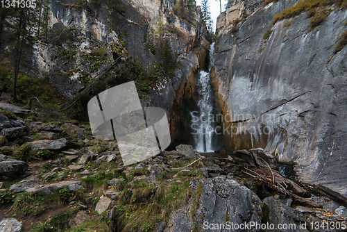 Image of Waterfall on river Shinok