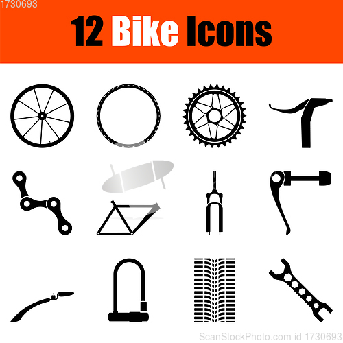 Image of Bike Icon Set