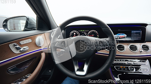 Image of Luxury car Interior