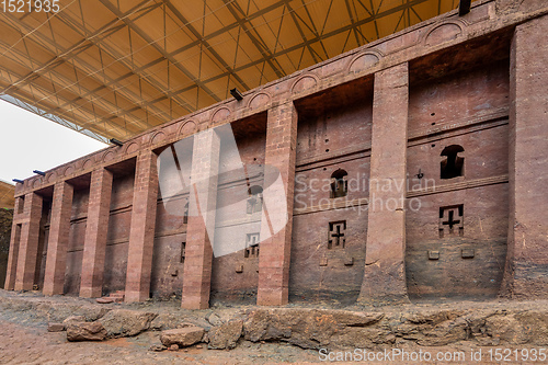 Image of House of the Cross church, Lalibela, Ethiopia, Africa