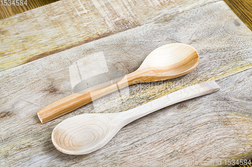 Image of two wooden spoons