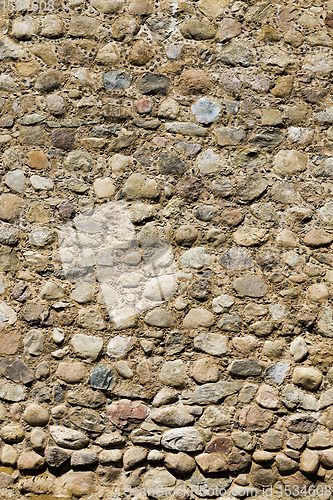 Image of part of the ancient stone wall