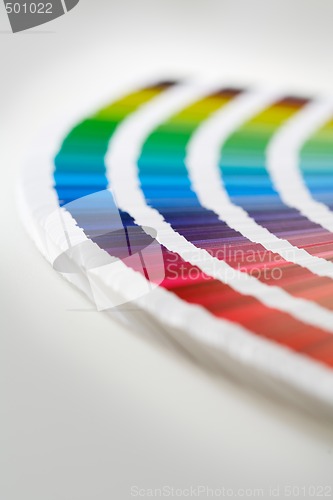Image of CMYK swatches