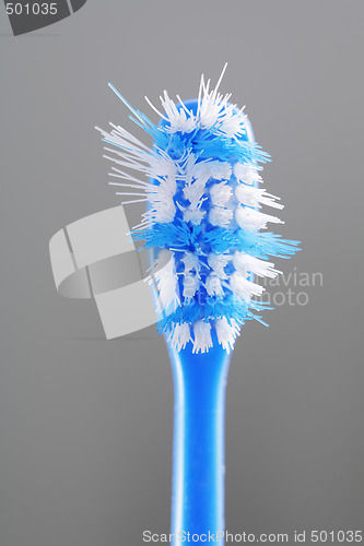 Image of Worn toothbrush