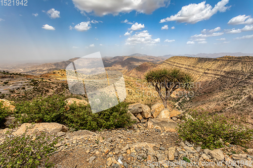 Image of Ethiopian landscape, Ethiopia, Africa wilderness