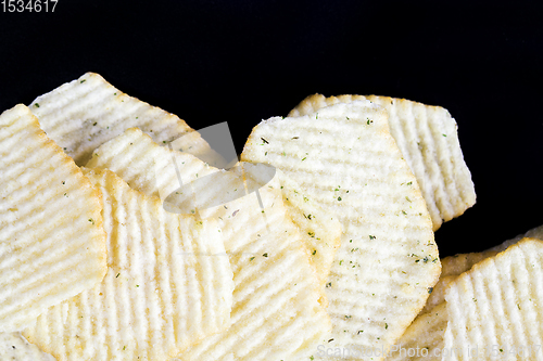 Image of chips from real potatoes