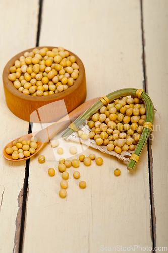 Image of organic soya beans