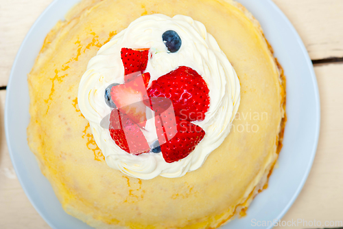 Image of crepe pancake cake