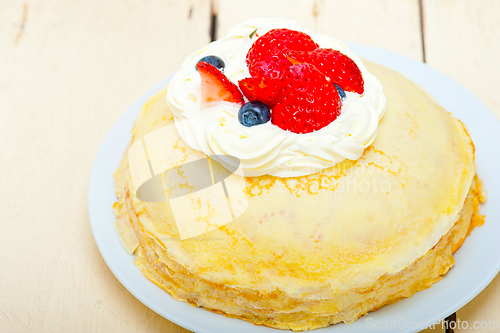 Image of crepe pancake cake