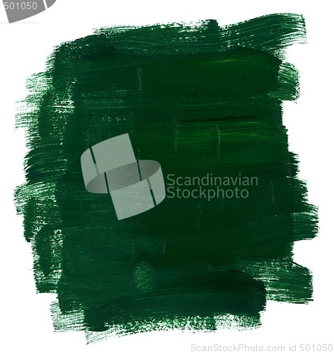 Image of Green oil paint
