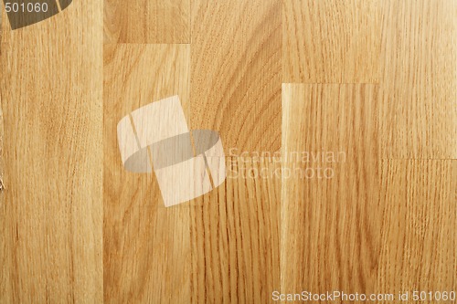 Image of Oak parquet flooring