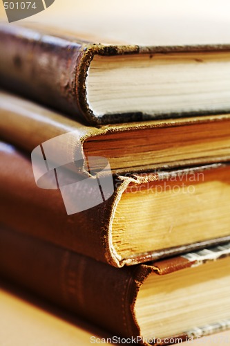 Image of Stack of old books