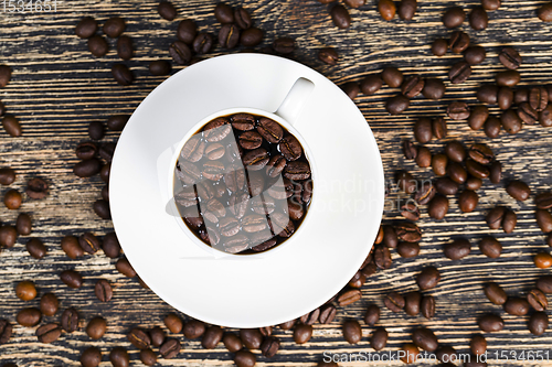 Image of beautiful roasted coffee