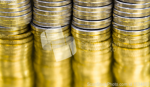 Image of stack of o coins