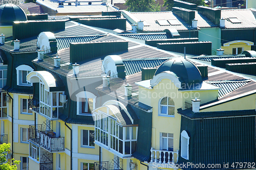 Image of modern and new houses