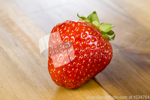 Image of red ripe strawberries