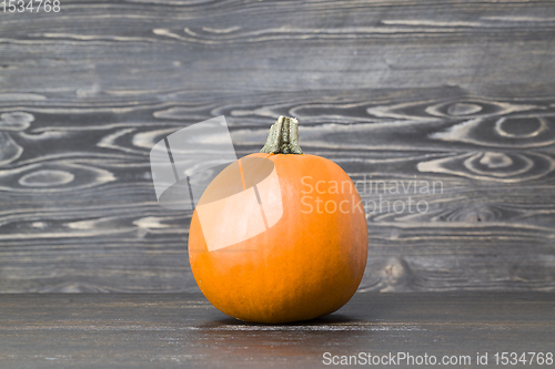 Image of whole orange pumpkin