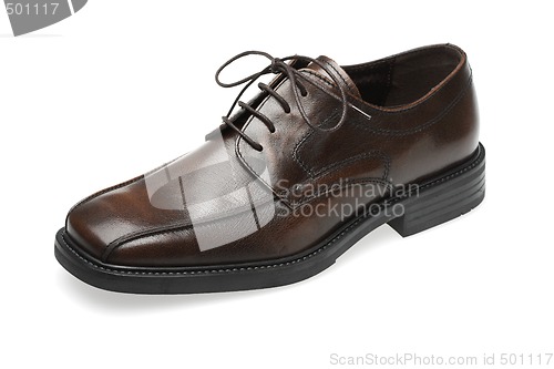 Image of Brown Leather Shoe