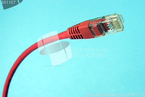 Image of CAT5 ethernet connector