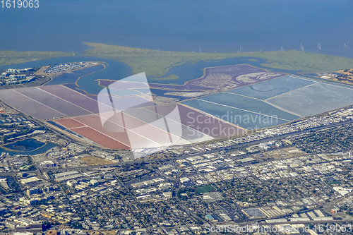 Image of San Francisco Bay aerial view