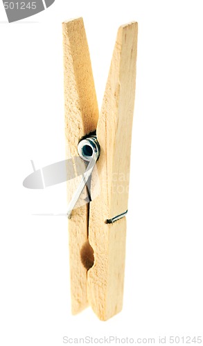 Image of Wooden clothespin