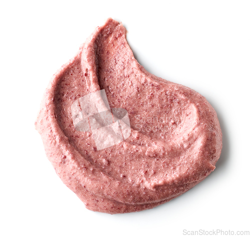 Image of mashed red beans