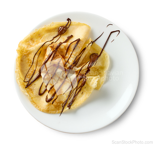 Image of freshly baked crepe