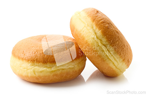 Image of freshly baked jelly donuts