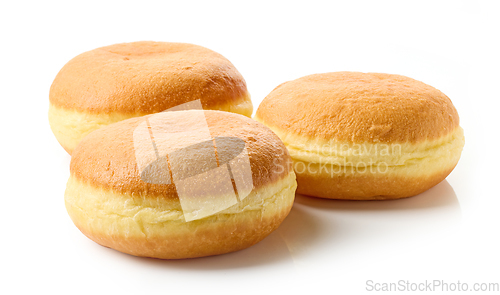 Image of freshly baked jelly donuts