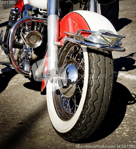 Image of Vintage motorcycle