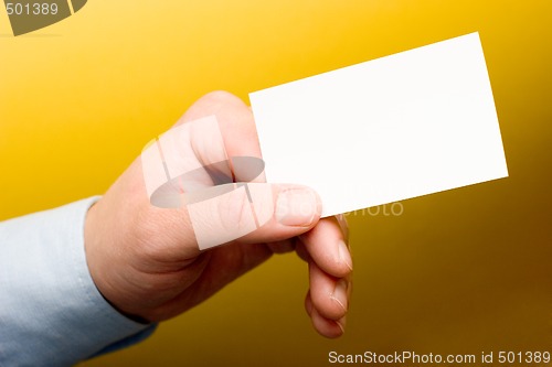 Image of Blank card