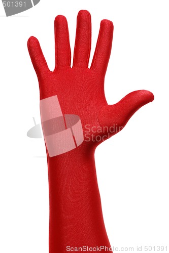 Image of Red hand