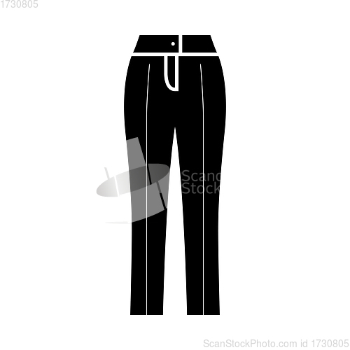 Image of Business Woman Trousers Icon