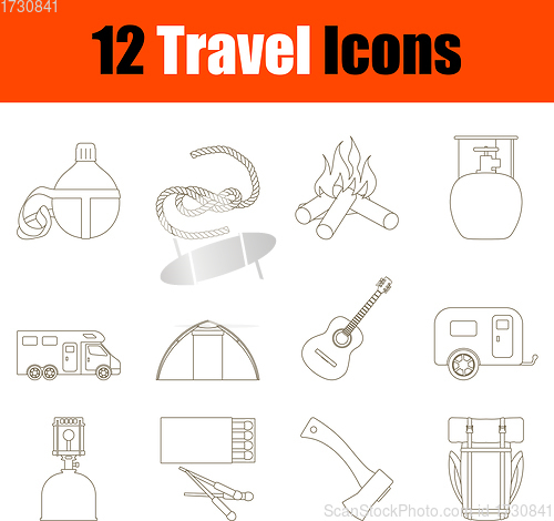 Image of Travel Icon Set