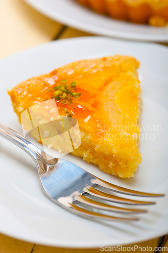 Image of fresh pears pie dessert cake