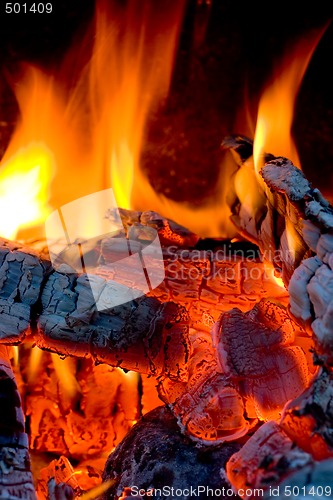 Image of Hot coals