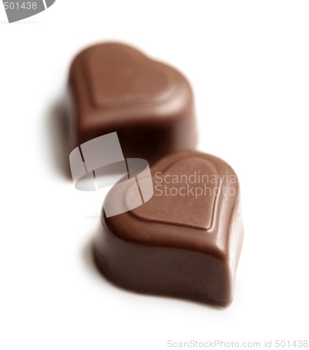 Image of Chocolate hearts