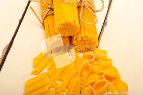 Image of bunch of Italian pasta type