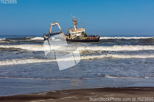 Image of Shipwreck Zeila - Hentiesbaai Skeleton Coast, Namibia Africa